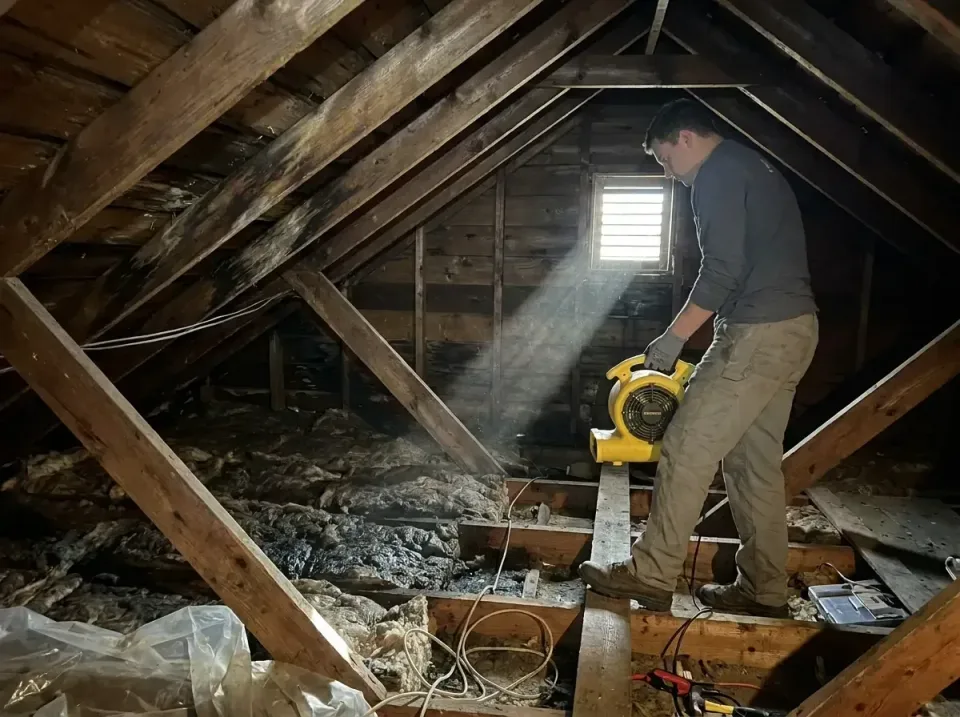 attic-water-damage-drying-proc-007 — frequently asked questions, Emergency Water Extraction & 24/7 Flood Response in Dumont,…